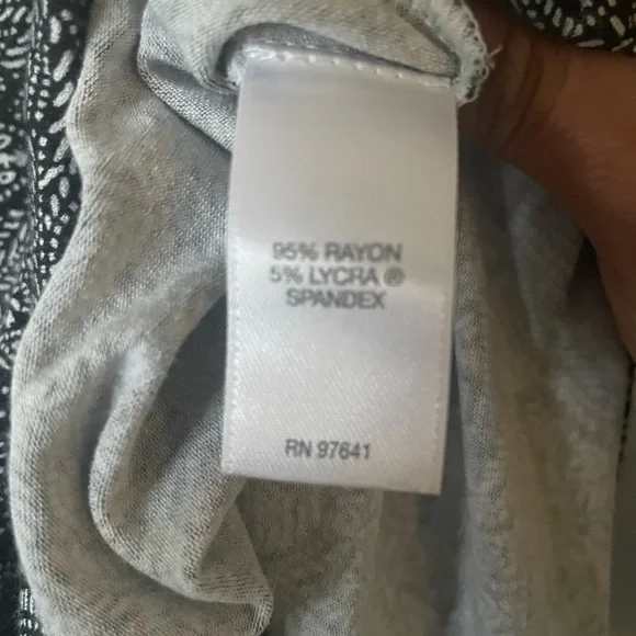 J. Jill Wearever Ballet-Sleeve Print Top (EUC) - Picture 7 of 7